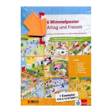 6 Wimmelposter Alltag und Freizeit