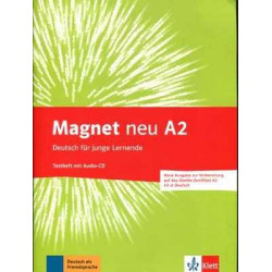 Magnet new A2  test + cd audio A2 Goethe Zertifikat