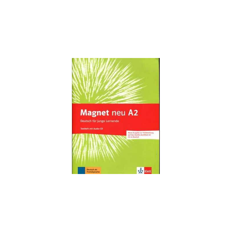 Magnet new A2  test + cd audio A2 Goethe Zertifikat