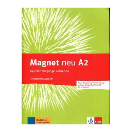 Magnet new A2  test + cd audio A2 Goethe Zertifikat