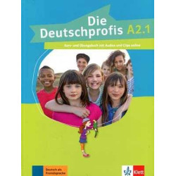 Die Deutschprofis A2.1 kurs ubungsbuch + audio web