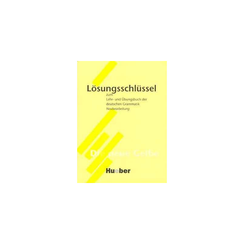 Neu Lehr Ubungsbuch Grammatik soluciones