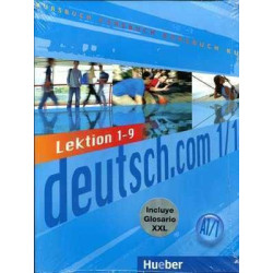 Deutsch Com 1 A1.1 alumno+glosario XXL (lec.1-9)