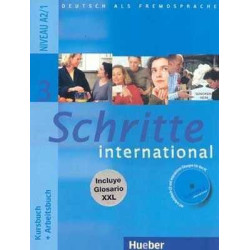 Schritte International 3 A2/1 alumno + ejercicios + cd audio ejercicios (ed.esp