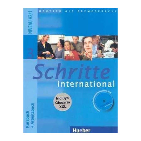 Schritte International 3 A2/1 alumno + ejercicios + cd audio ejercicios (ed.esp