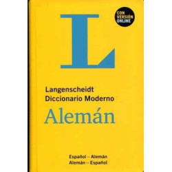 Diccionario Moderno Aleman Español vv + Online