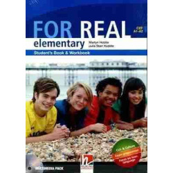 For Real Elementary A1- A2 Student + Workbook + CD Rom