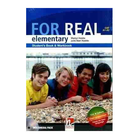 For Real Elementary A1- A2 Student + Workbook + CD Rom