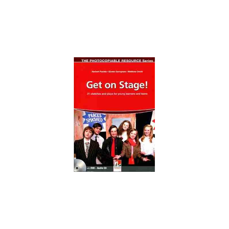 Get on Stage ! + cd audio (2)( 21 Sketches and Plays for young learners and teens) Photocopiable