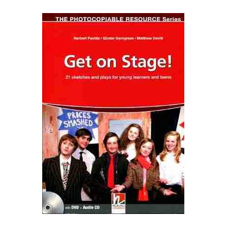 Get on Stage ! + cd audio (2)( 21 Sketches and Plays for young learners and teens) Photocopiable