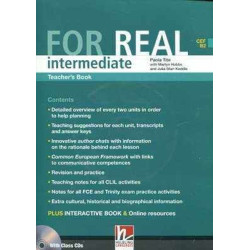 For Real Intermediate B2 Teacher  s + Cd Audio ( 3 )