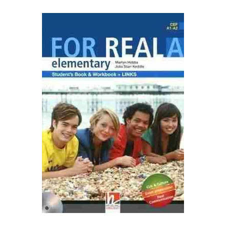 For Real Elementary (A) A1-A2 Student´s + Worbook + Links