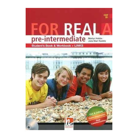 For Real Pre-Intermediate (A) B1 Student´s + Worbook + Links