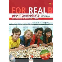 For Real Pre-Intermediate B, B1 Student´s + Workbook + Links