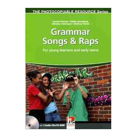 Grammar Songs and Raps + Cd Rom/ audio (young learners and early teens ) Photocopiable