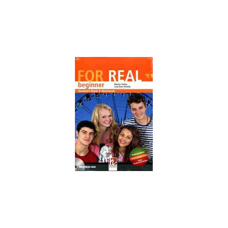 For Real Beginner A1 Student + Workbook + CD Rom