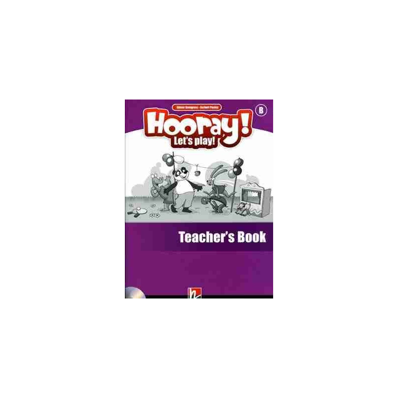 Hooray Let Play B Teacher ´s + cd audio /dvd rom