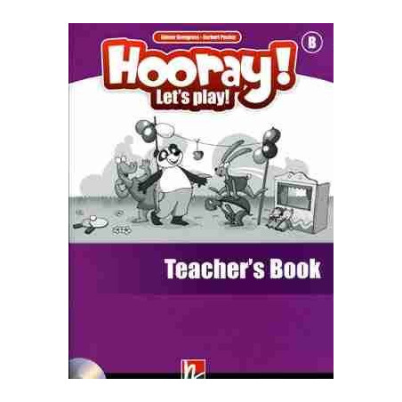 Hooray Let Play B Teacher ´s + cd audio /dvd rom