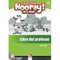 Hooray Let Play A Profesor + cd audio (2) + dvd rom