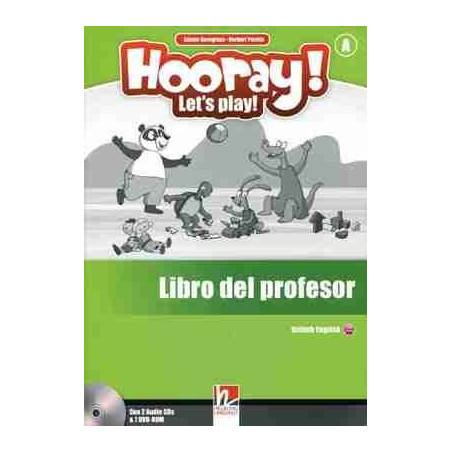 Hooray Let Play A Profesor + cd audio (2) + dvd rom