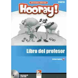 Hooray Let Play Starter Profesor + cd audio (2) + dvd rom