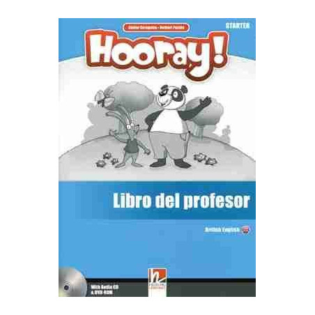 Hooray Let Play Starter Profesor + cd audio (2) + dvd rom