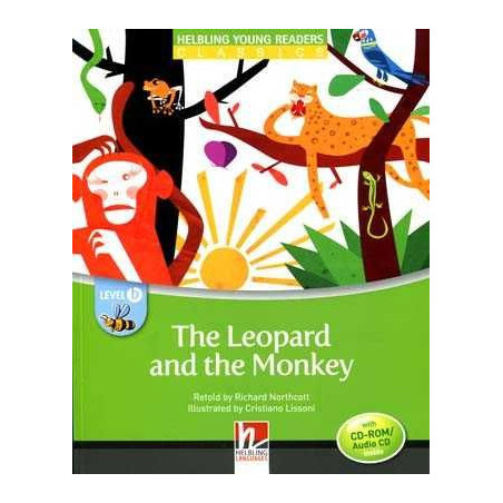 Leopard and the Monkey + cd rom / audio Starter B