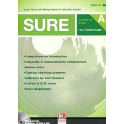 Sure B1 Pre-Intermediate Teachers + 3 Cds + DVD