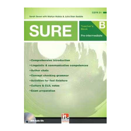 Sure B1 Pre-Intermediate B Teachers + 2 Cds