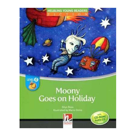 Moony Goes on Holiday + Cd - Rom Movers D