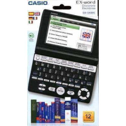 Diccionario Electronico Casio EW S4000C Ingles Español EBook