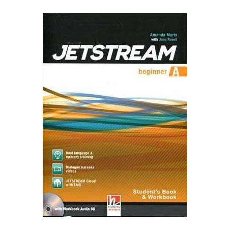 Jetstream Begginer Student's Book + Workbook +Cd