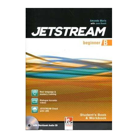 Jetstream Begginer B Student's Book + Workbook +Cd