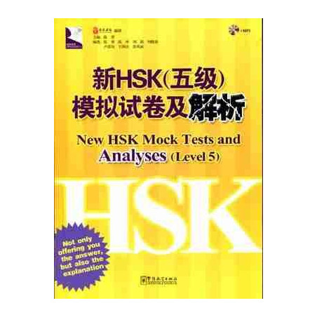 New HSK Mock Tests Analyses 5 + CD Audio