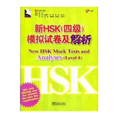 New HSK Mock Tests Analyses 4 + CD Audio