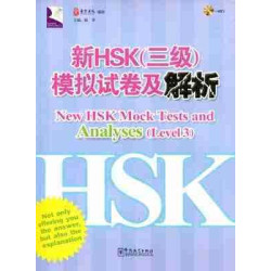 New HSK Mock Tests and Analyses 3 + CD audio