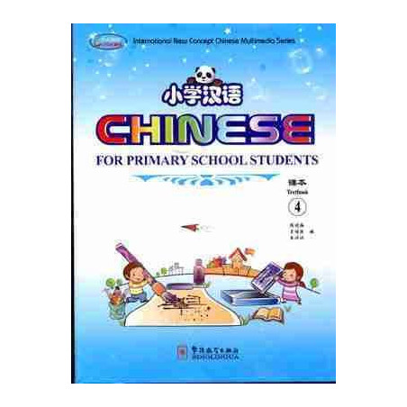 Chinese for Primary School 4 Students + Workbook + Cd - rom /mp3