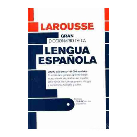 Gran Diccionario de la Lengua Española + Cd - rom