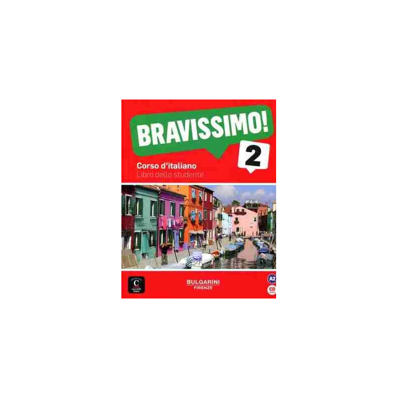 Bravissimo 2,A2 libro dello studente + cd audio