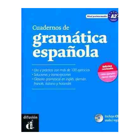 Cuadernos de Gramatica Española A2 + cd audio