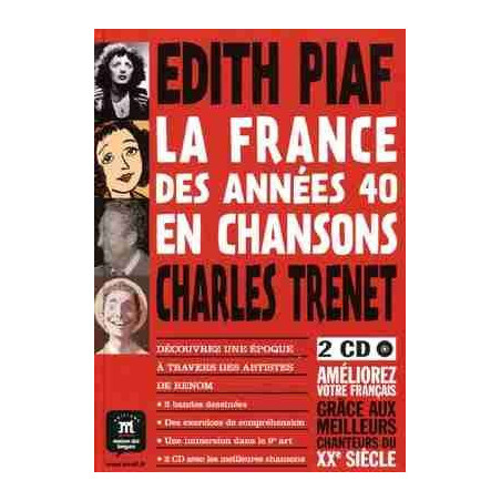 France des Annees 40 en Chansons + 2 Cd audio