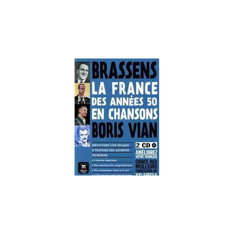 France des Annees 50 en Chansons + 2 cd audio