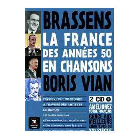 France des Annees 50 en Chansons + 2 cd audio