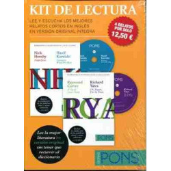 Kit de Lectura ( 4 relatos ) + CD audio