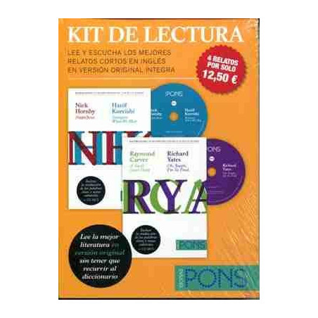 Kit de Lectura ( 4 relatos ) + CD audio