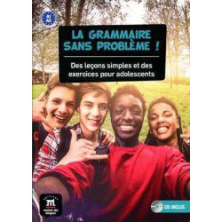 Grammaire sans Probleme ! A1- A2 + Cd audio Des lecons simples et des exercices