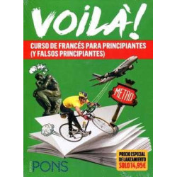 Voila Curso Frances Principiantes libro+ cd?+mp3