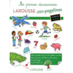 Mi primer diccionario larousse con pegatinas