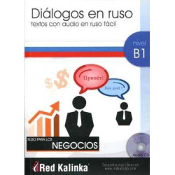 Dialogos en Ruso Negocios B1+CD bilingüe