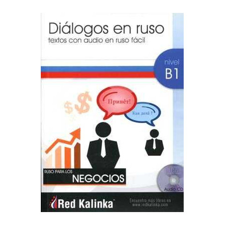 Dialogos en Ruso Negocios B1+CD bilingüe